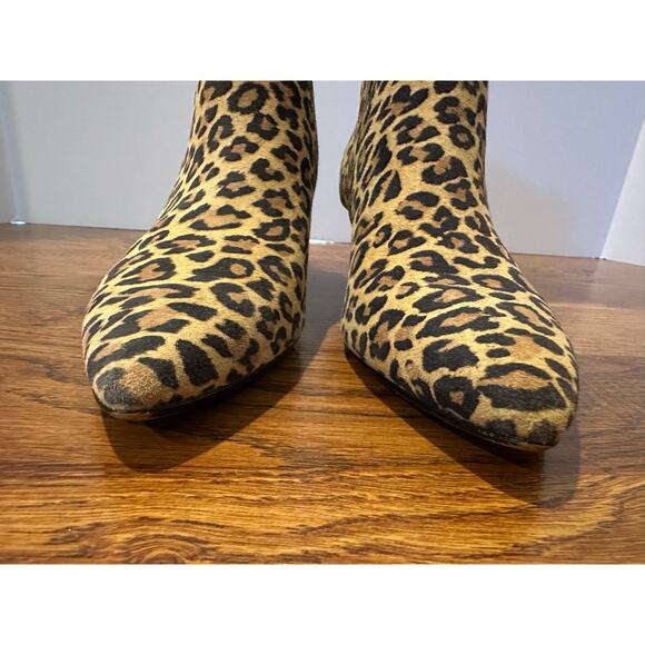 Collection by Clarks Women’s Linvale Sea Leopard Kitten Heel Boots – Size 7.5 - Picture 4 of 11